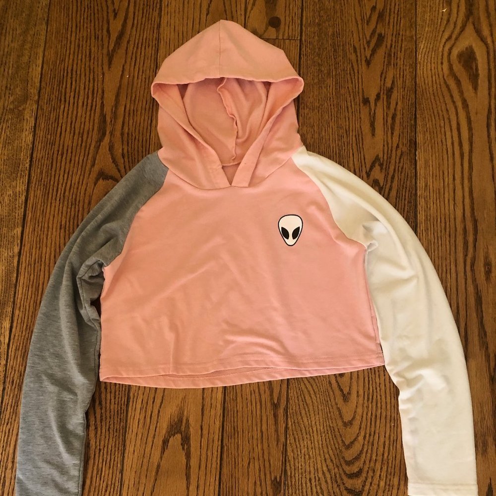 Comfy cropped cute sweater